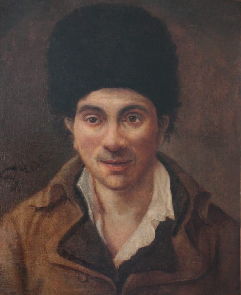 Portrait du Cordonnier Simon, attribué à Antoine-Jean Gros, 1794-1795