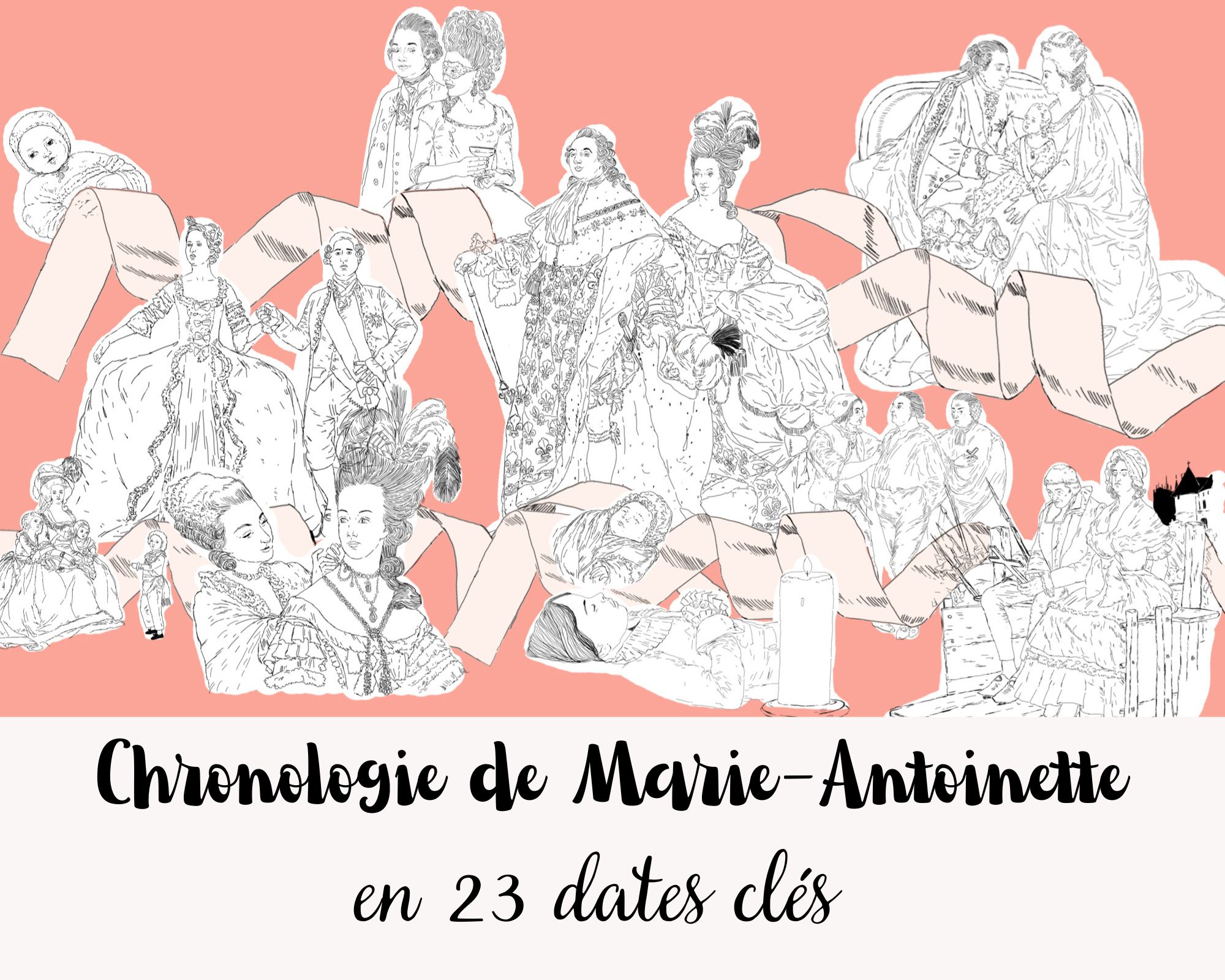 You are currently viewing Chronologie de Marie-Antoinette en 23 dates clés