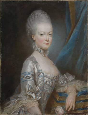 Portrait de Marie-Antoinette par Ducreux envoyé à la cour de France en mai 1769