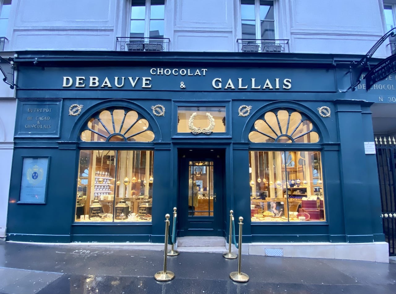 Chocolatier Debauve et Gallais à Paris 7e arrondissement