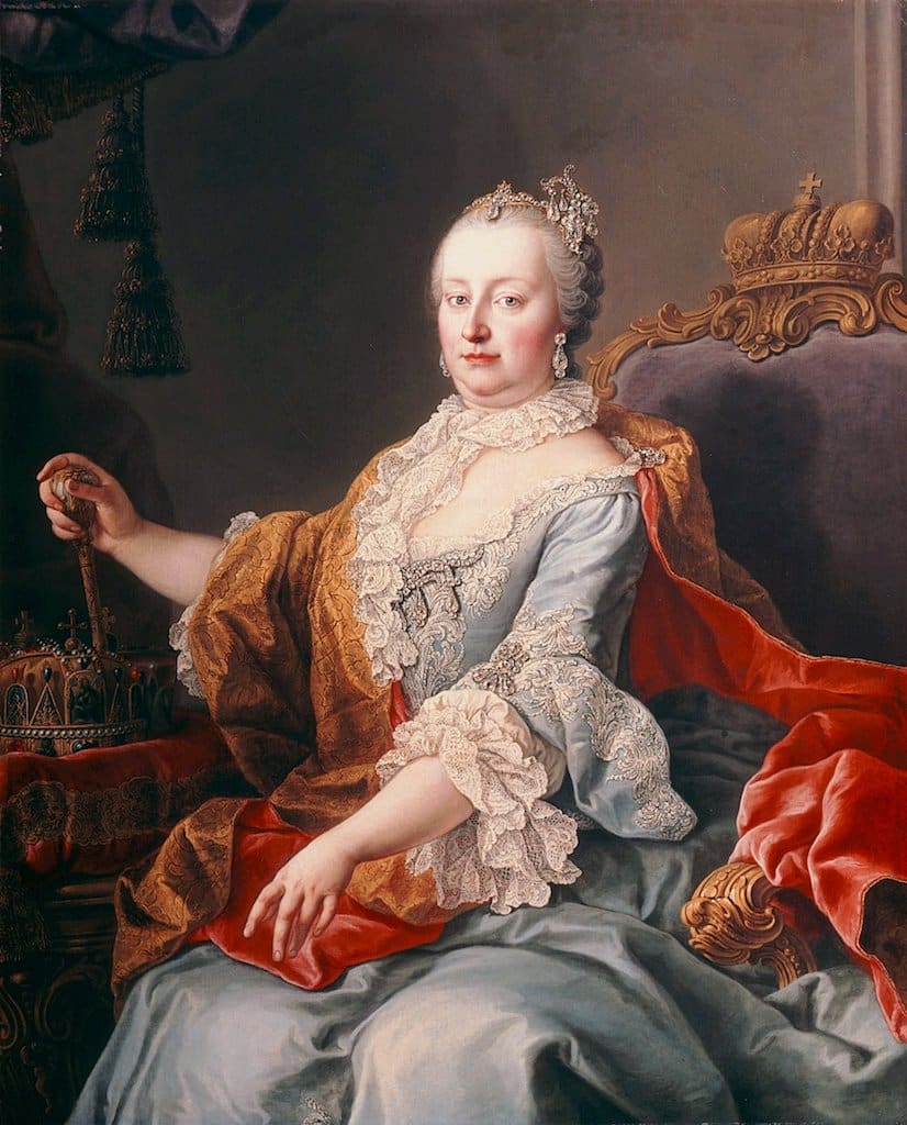 L'impératrice Marie-Thérèse d'Autriche, la mère de Marie-Antoinette