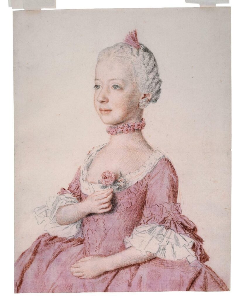 Portrait de Marie-Antoinette par Liotard