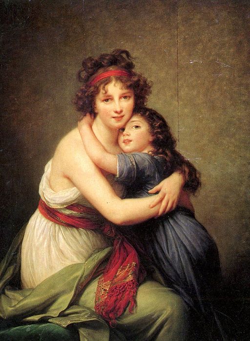 Élisabeth Vigee Lebrun et sa fille Julie