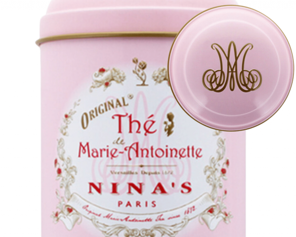 Boîte de thé Marie-Antoinette Nina's Paris