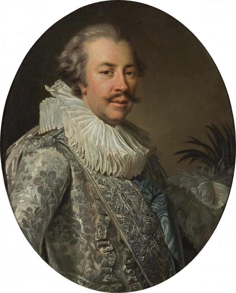 Portrait de Louis-Timoléon de Brissac, amant de madame du Barry