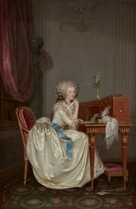 Portrait de la princesse de Lamballe, la première amie de Marie-Antoinette à Versailles.
