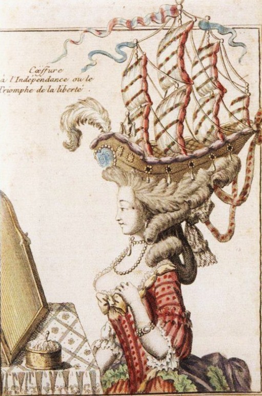 Pouf Belle Poule Marie-Antoinette