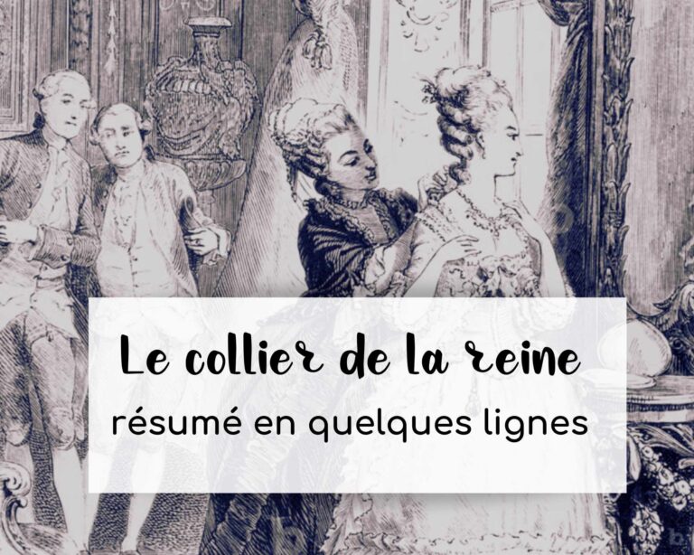 Le collier de la reine résumé