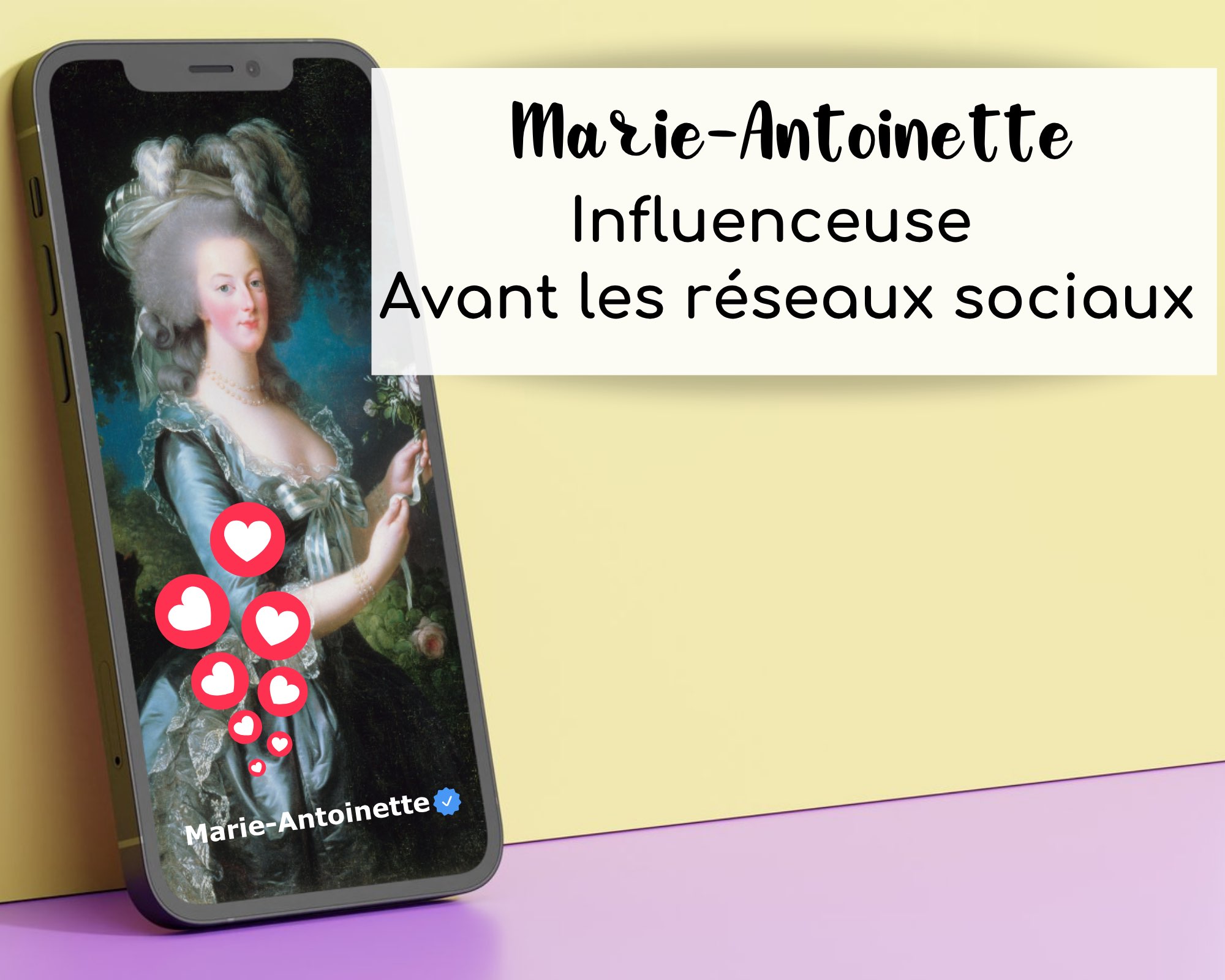 marie-antoinette influenceuse